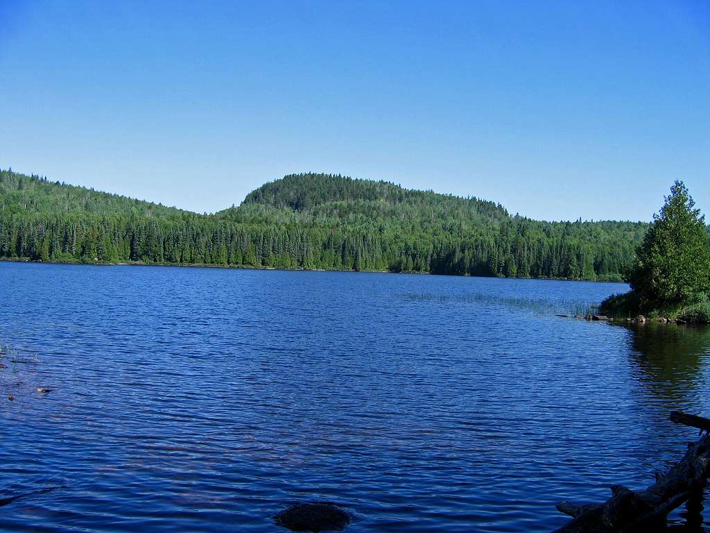 Whale Lake near Eagle Mtn highpoint of MN.