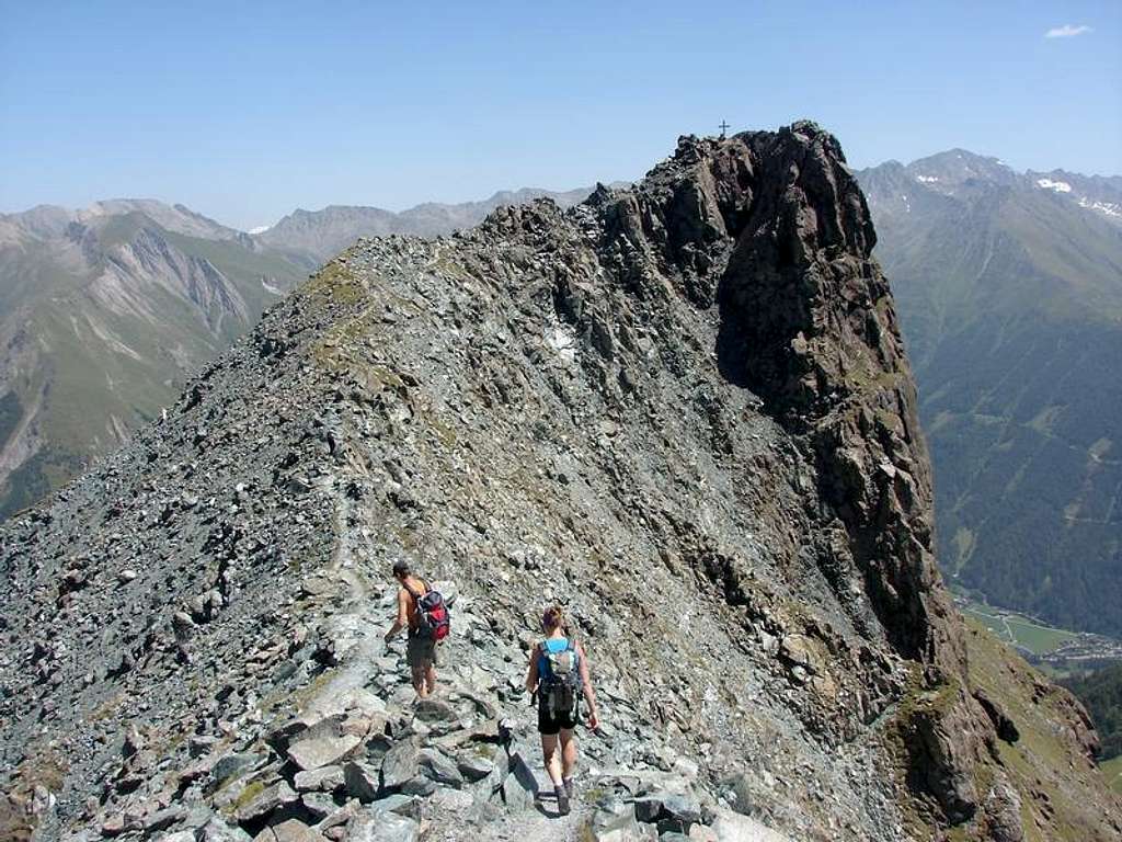 Ridge W of Blauspitze