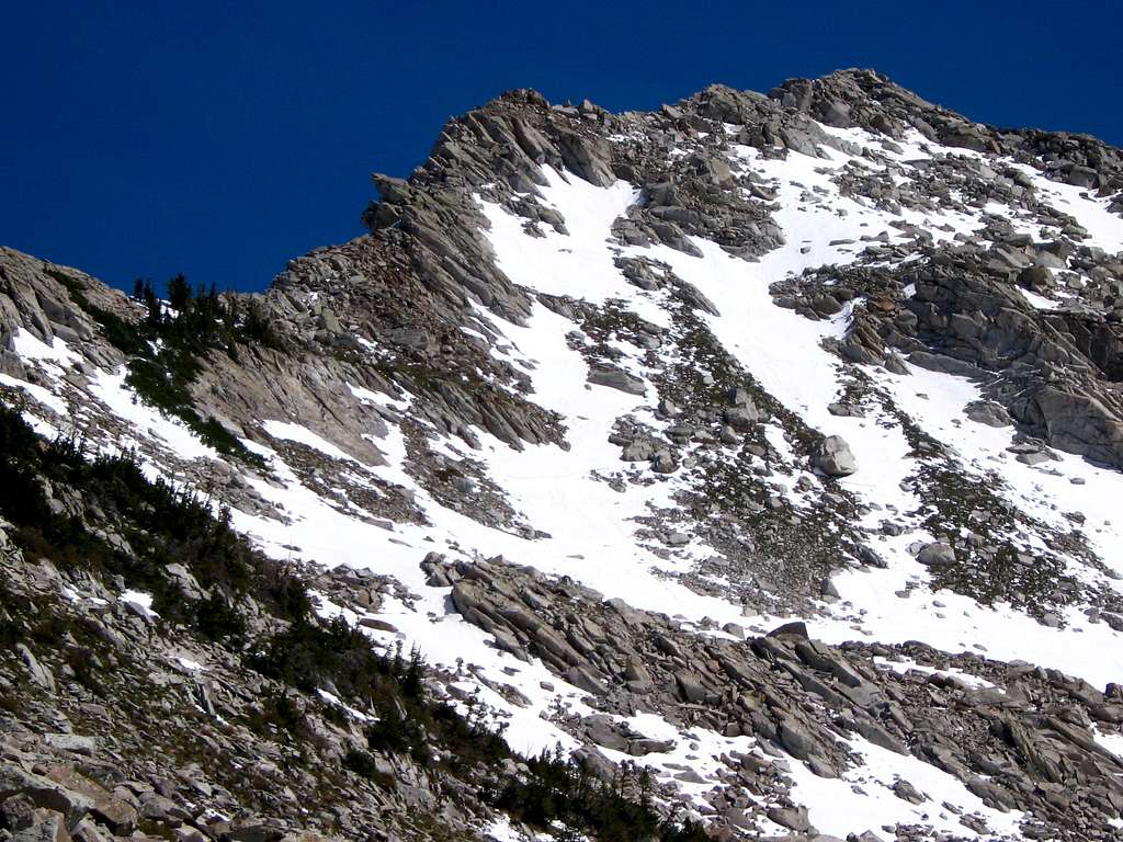 north ridge of White Baldy