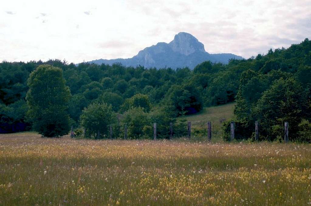 Mt. Klek from southeast