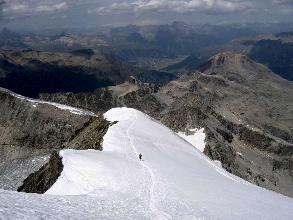 The Northern ridge of Piz Morteratsch