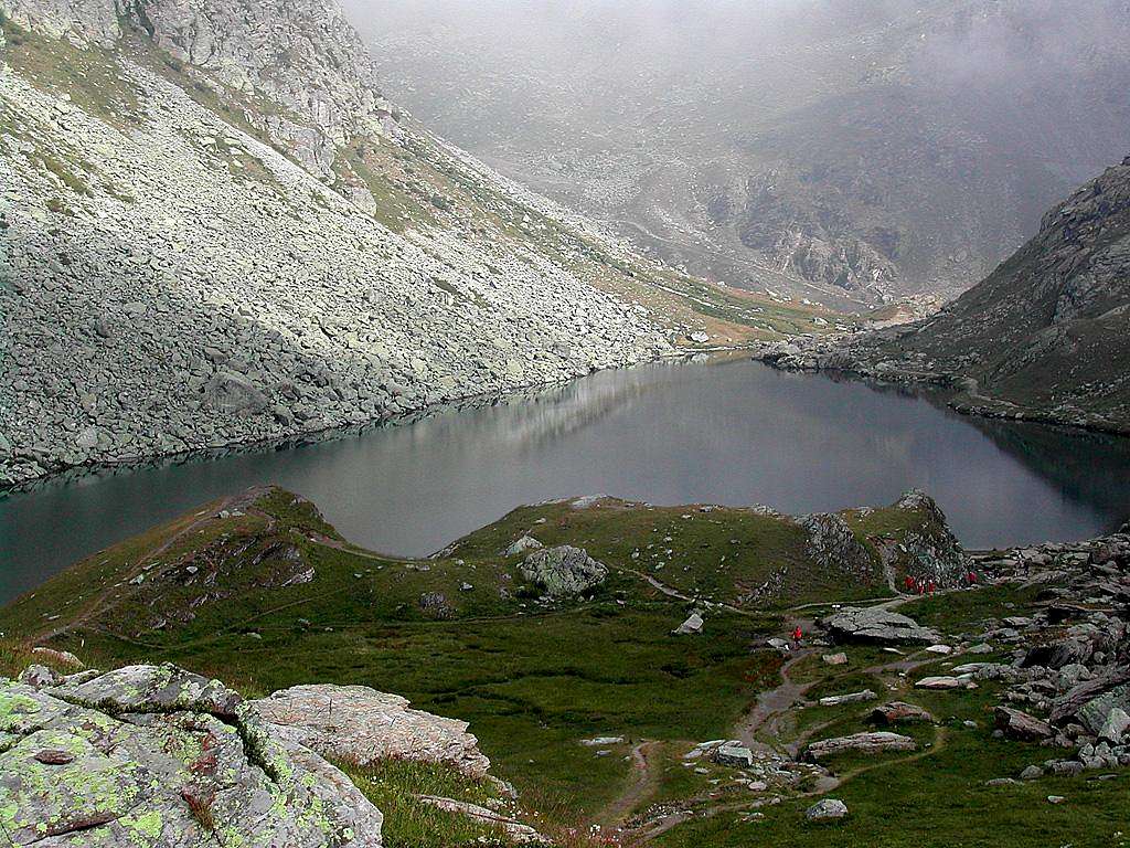 PO valley - the Fiorenza lake