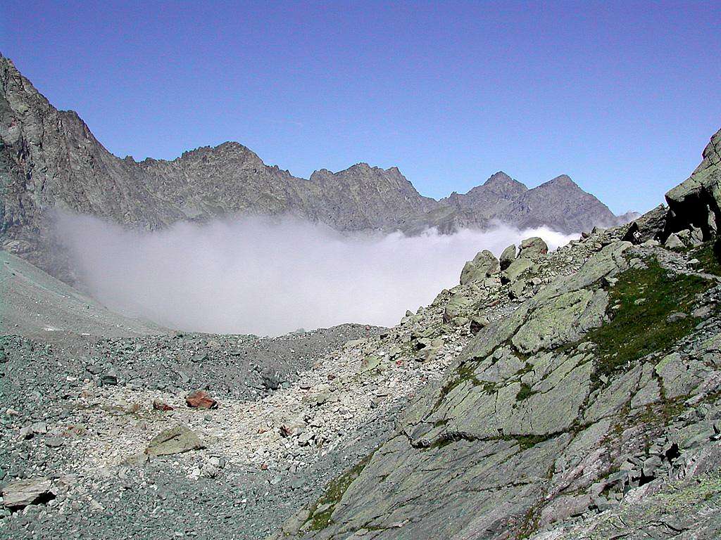 A view from Monviso pass