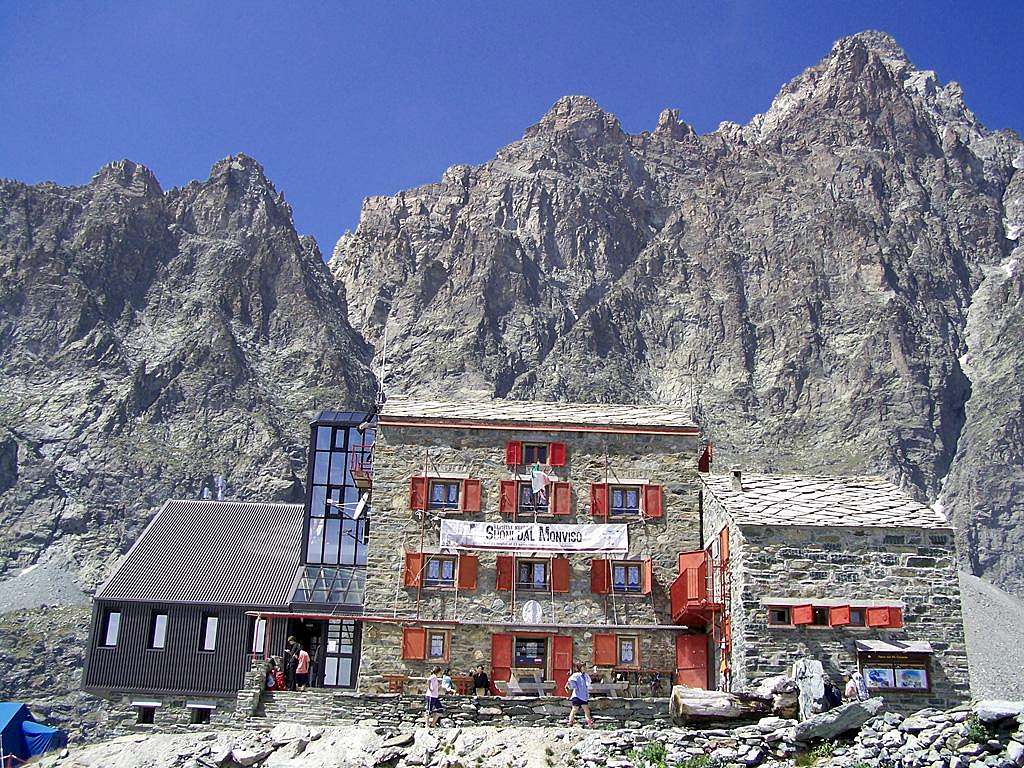 The Rifugio Quintino Sella