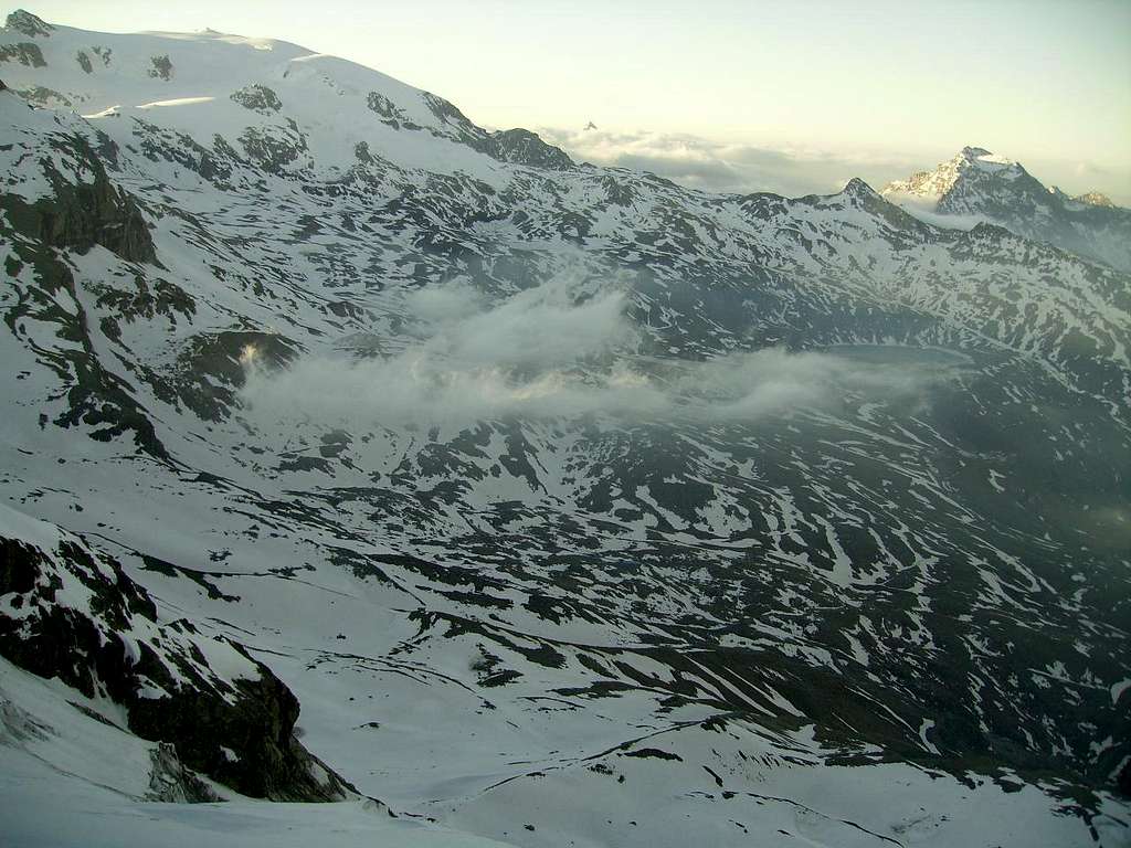 view of Pennine Alps