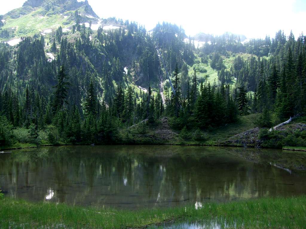 The Tarn at the end of the Putvin Trail