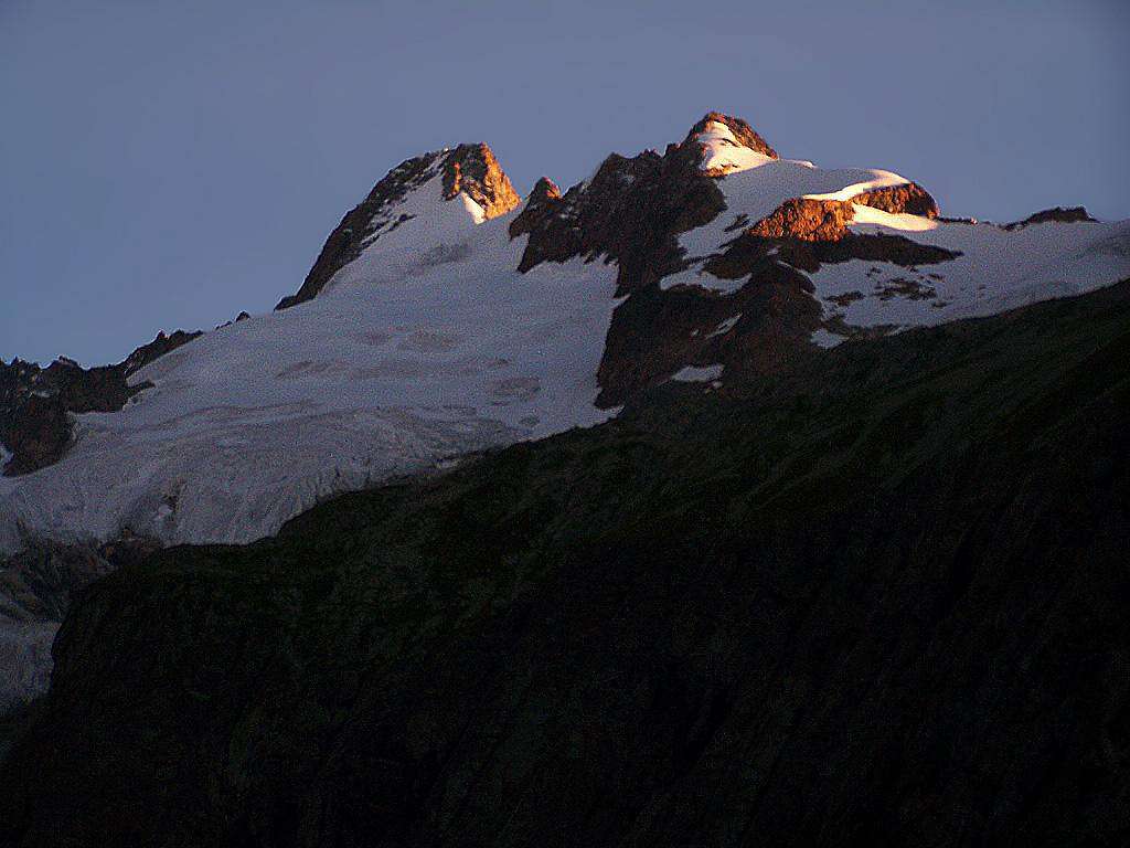 Sunrise on Mont Dolent