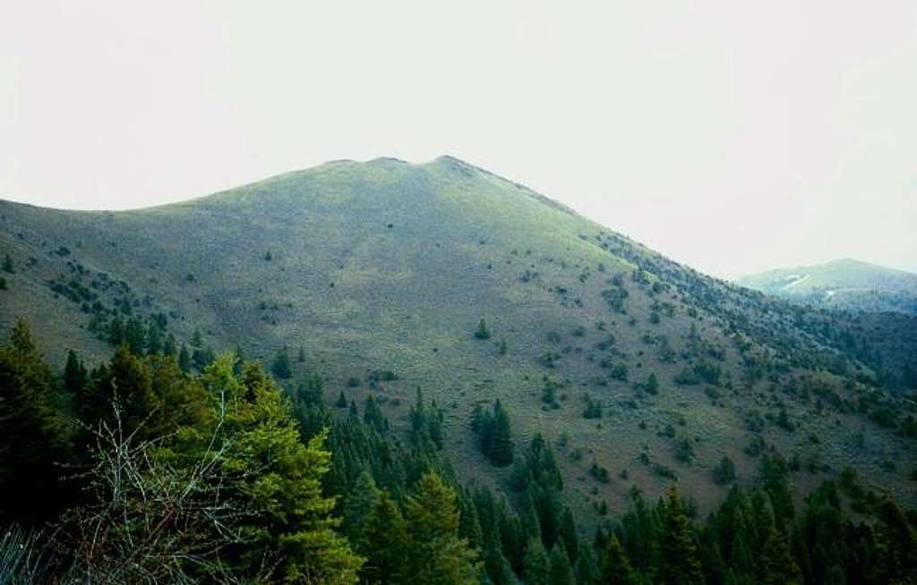 Moore Mountain from the trail...