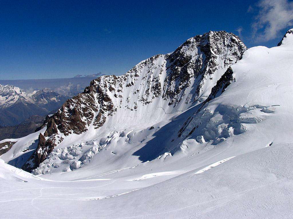 Punta Dufour (4634m), top of Monte Rosa Range