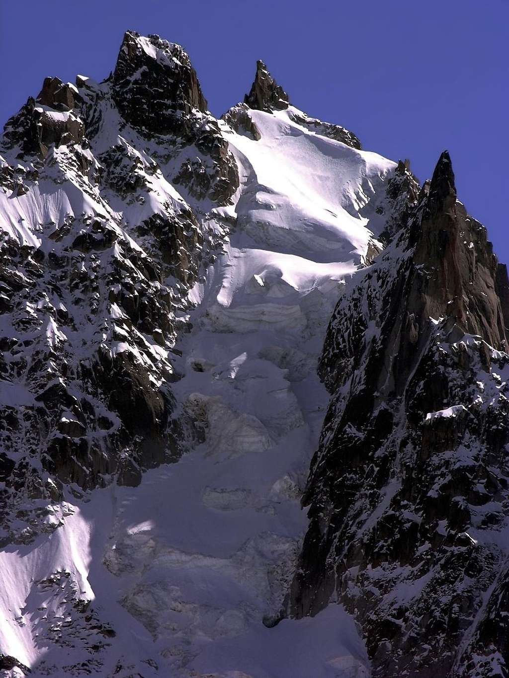 Aiguille du Plan (3673 m), north face