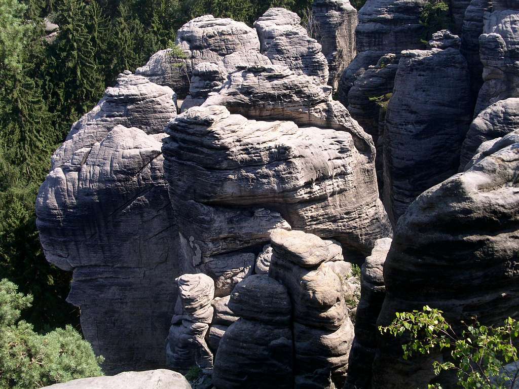 bohemian sandstones