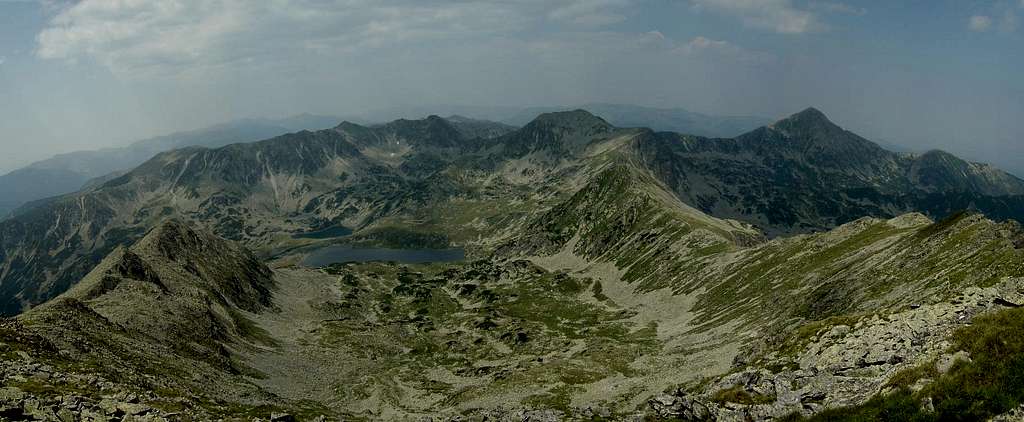 West view from Peleaga peak