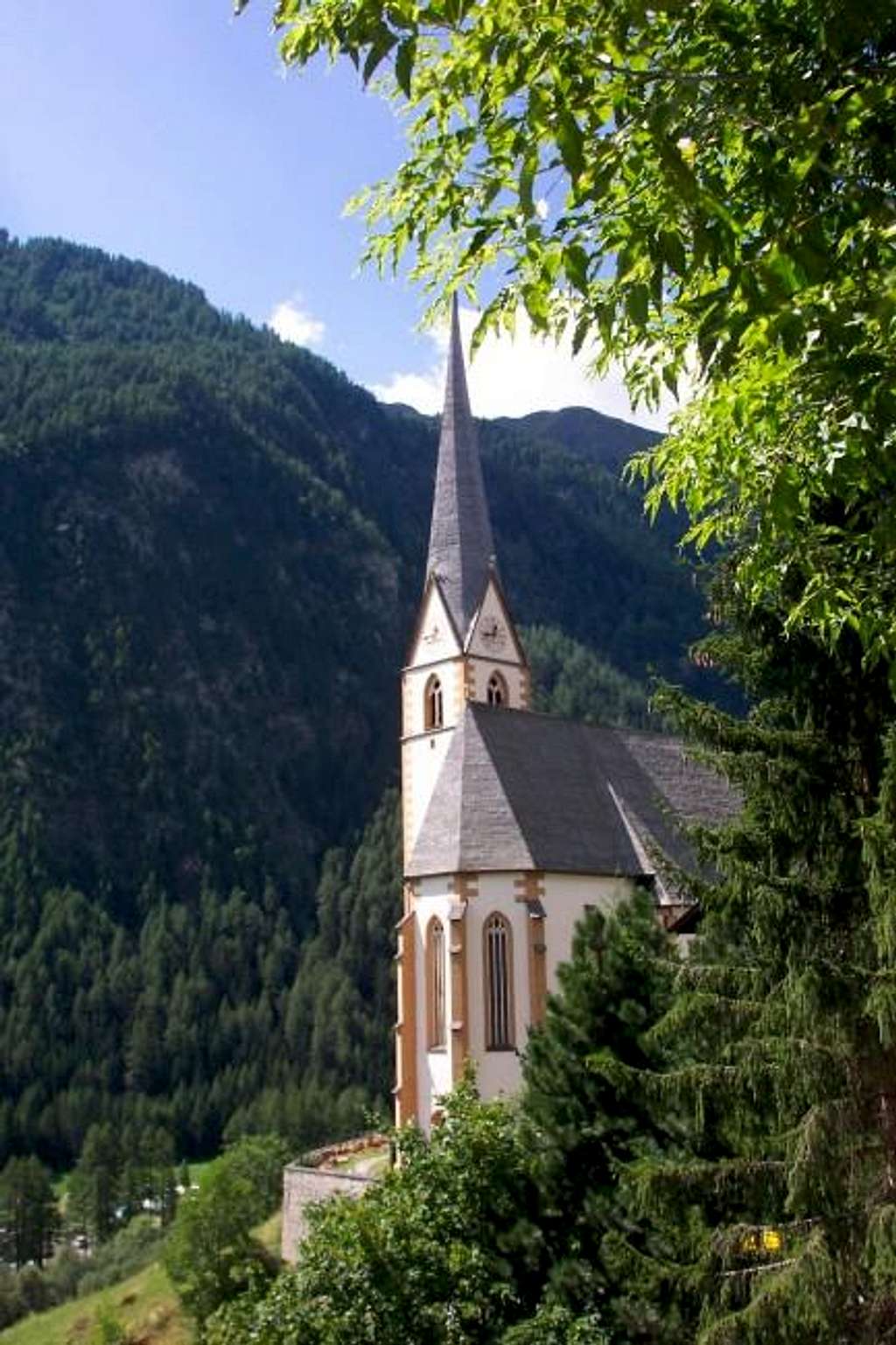 The Church of Heiligenblut.