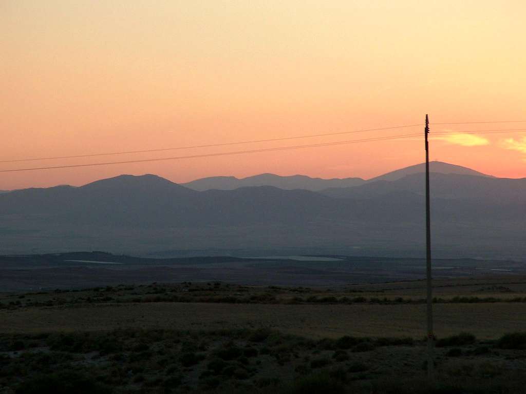 Moncayo from Epila