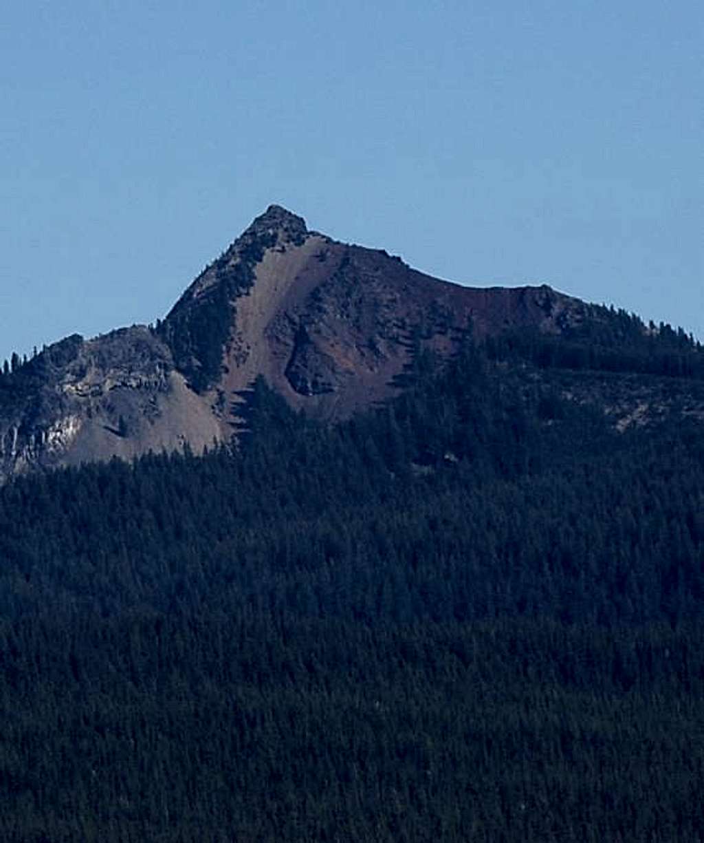 Cowhorn Mt. from Rockpile Trail near Diamond Peak