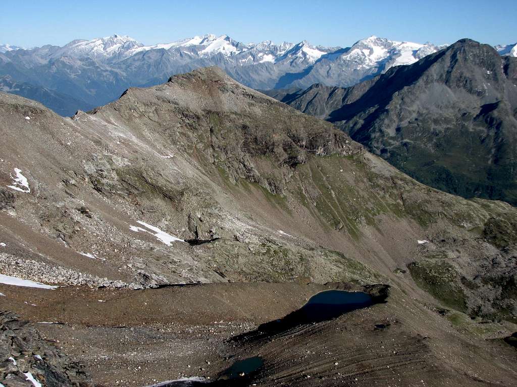 View to Zillertaller Alps.