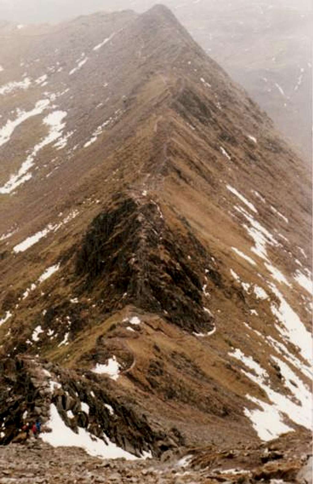 This is Striding Edge, there...