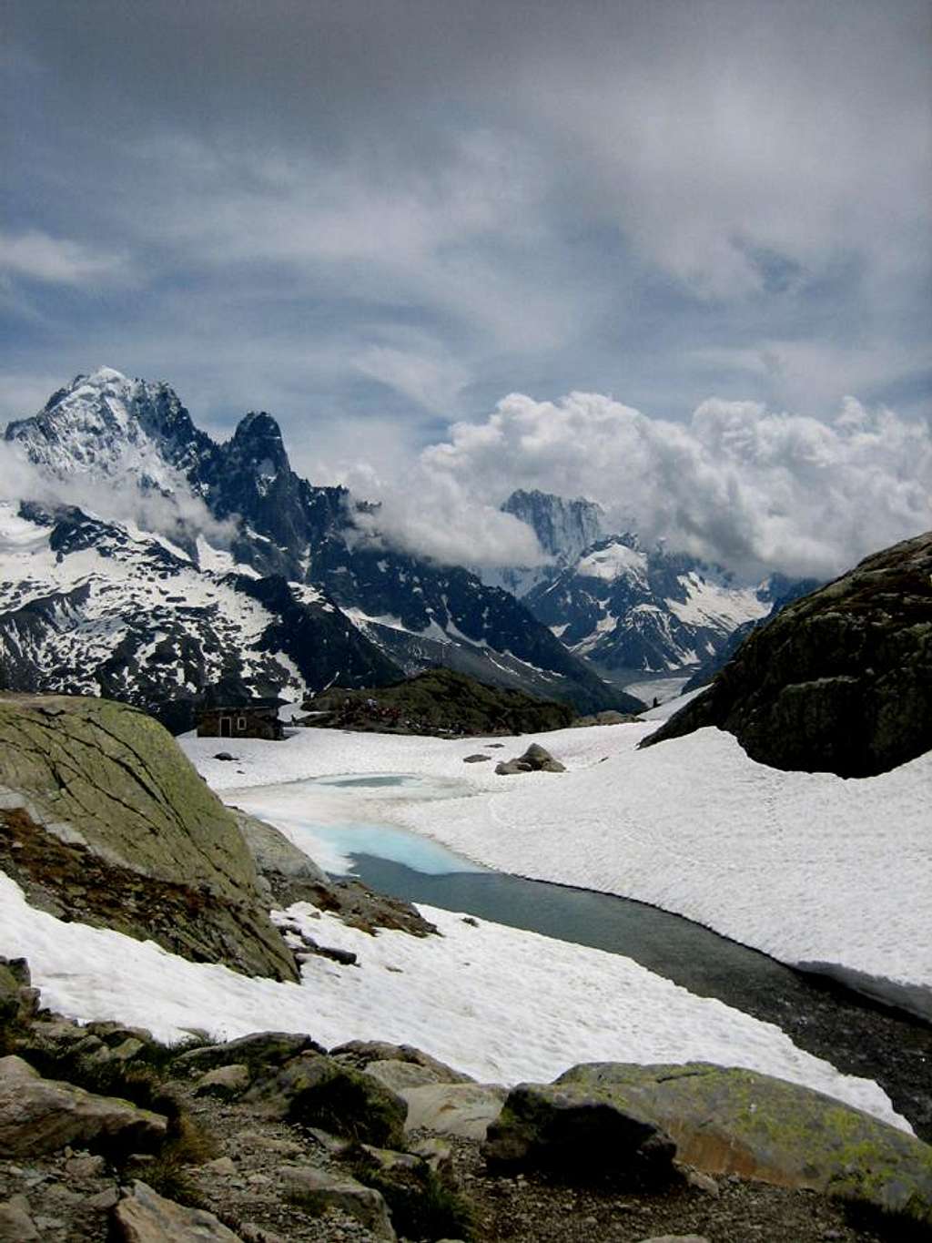 Lac Blanc in june, 2007