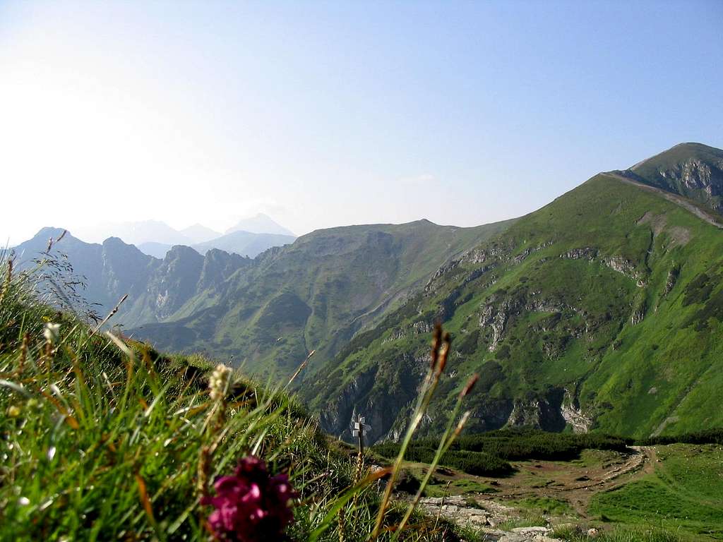 On the way to Giewont