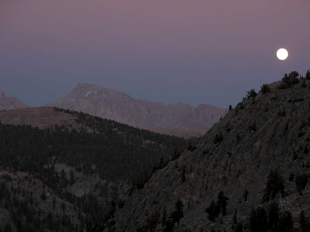 Evening light and Mt. Whitney