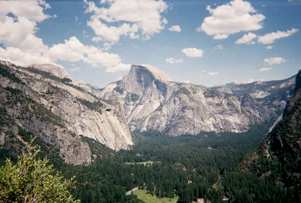 View of half dome from...