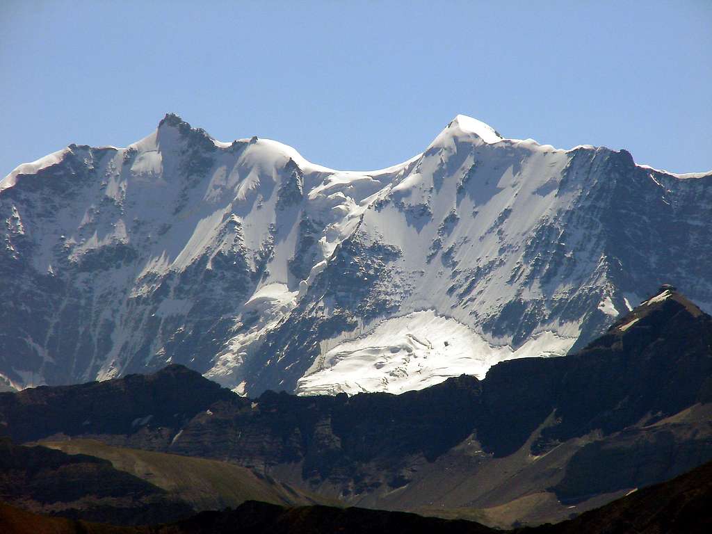 Gletscherhorn and Ebenefluh from Niesen (W)