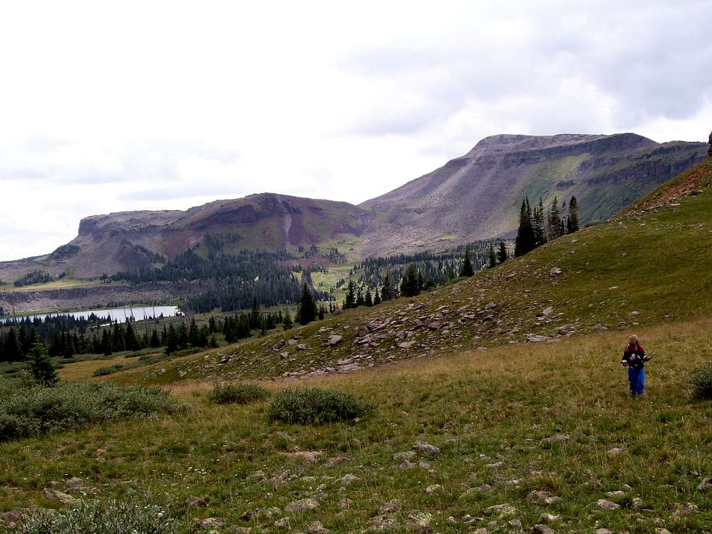 Trappers Peak and Wall Lake