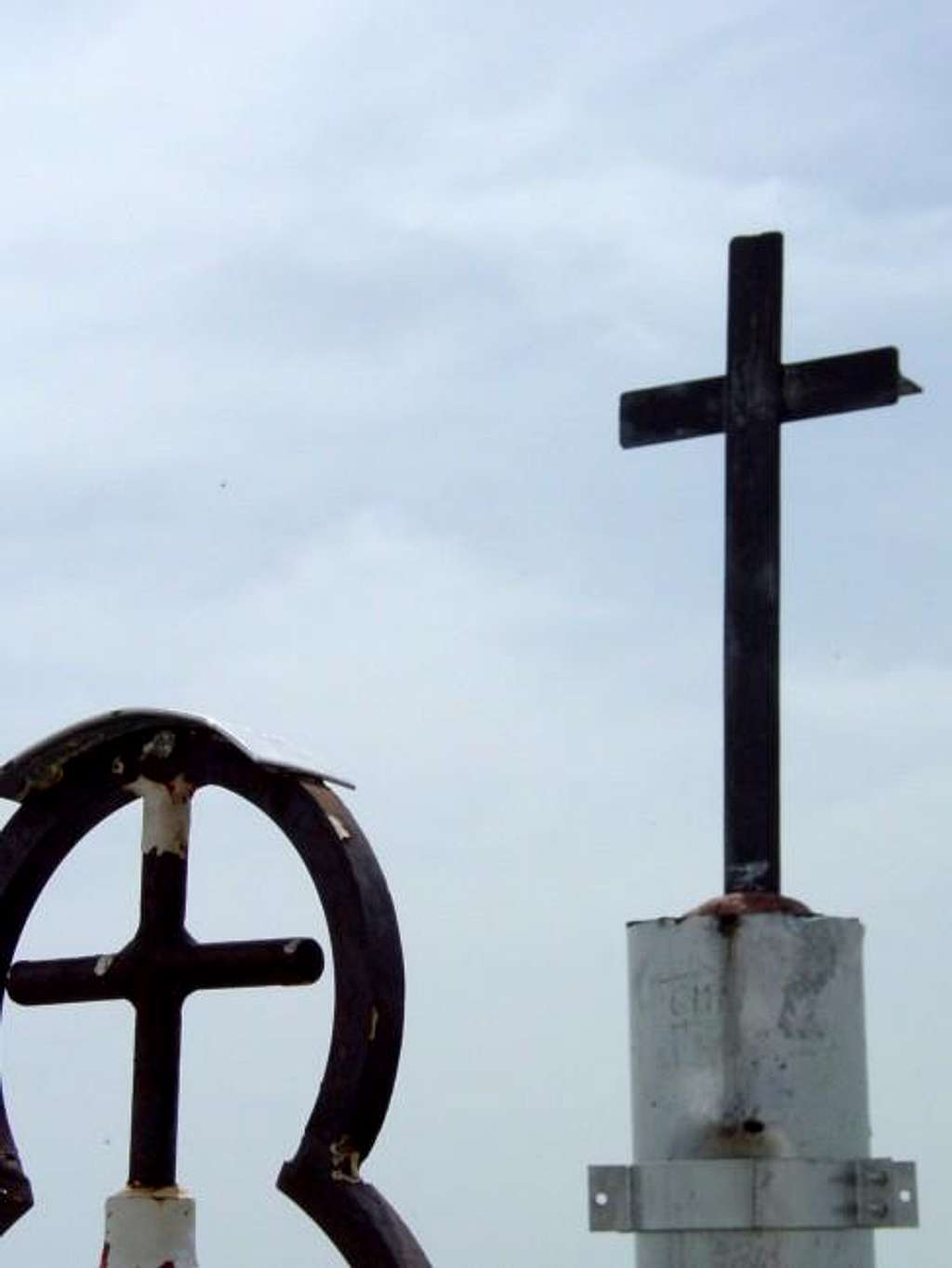The cross of the summit.