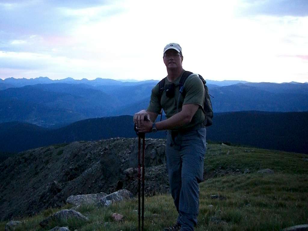 Sunrise at Notch Mt. shelter