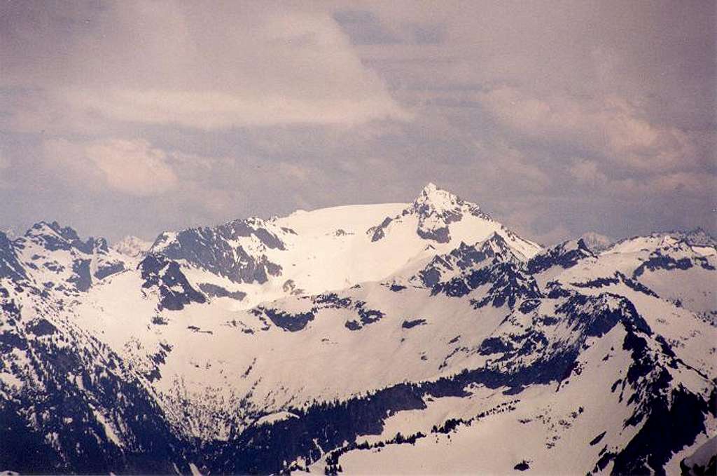 Sentinel Peak (8,261 ft) and...