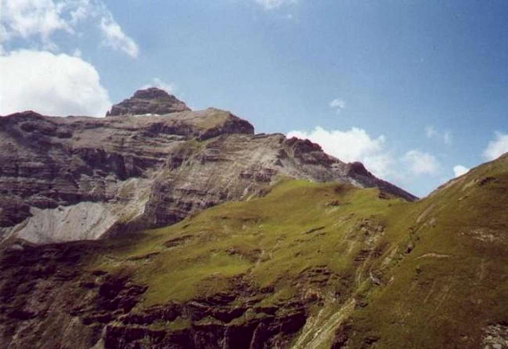 The Kirchdachspitze as seen...