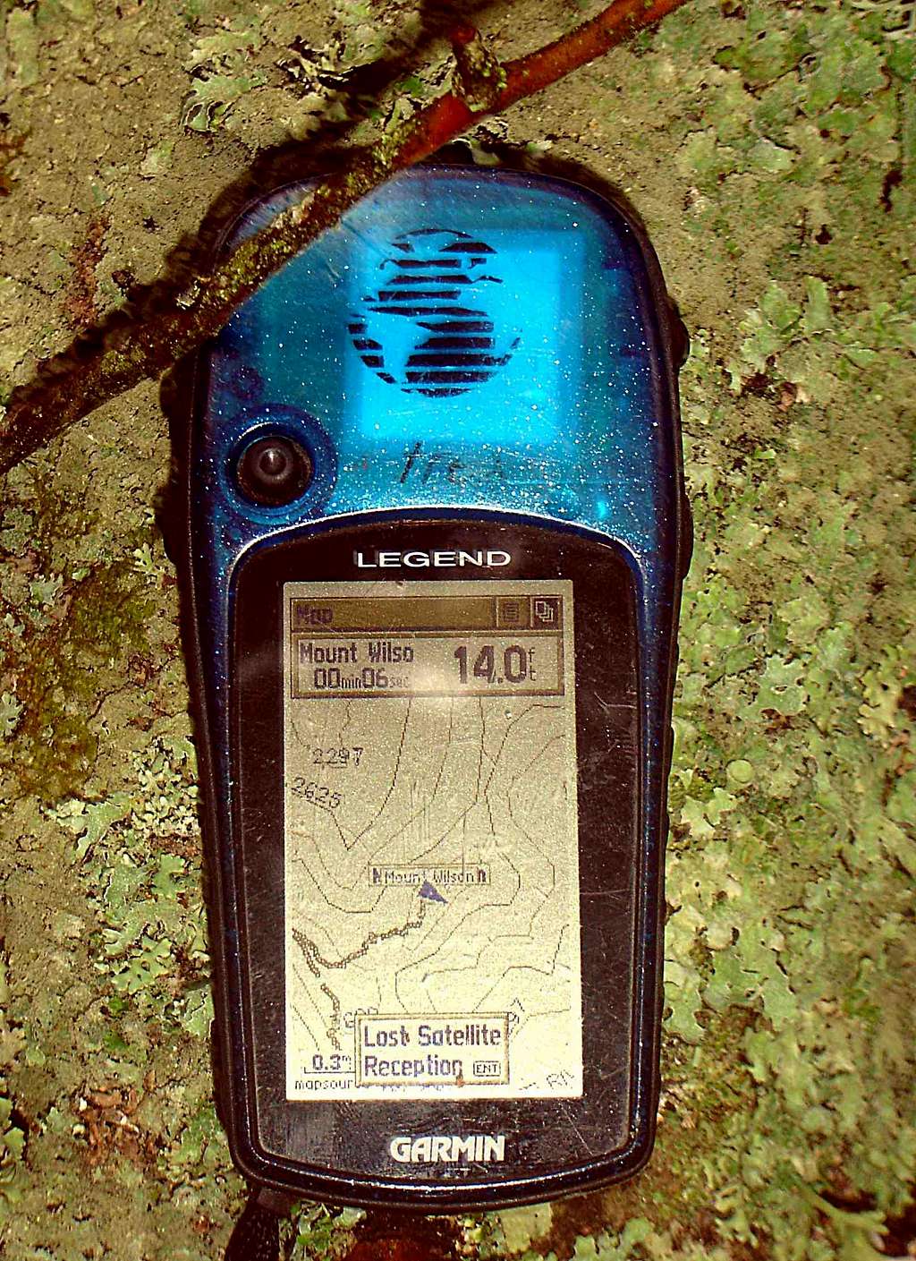 Mount Wilson Summit Topo GPS Capture