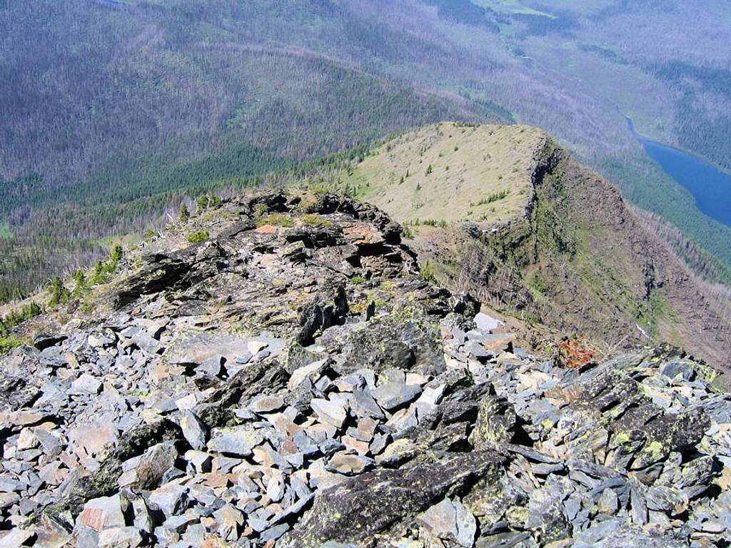 Stanton Mountain Ascent Ridge