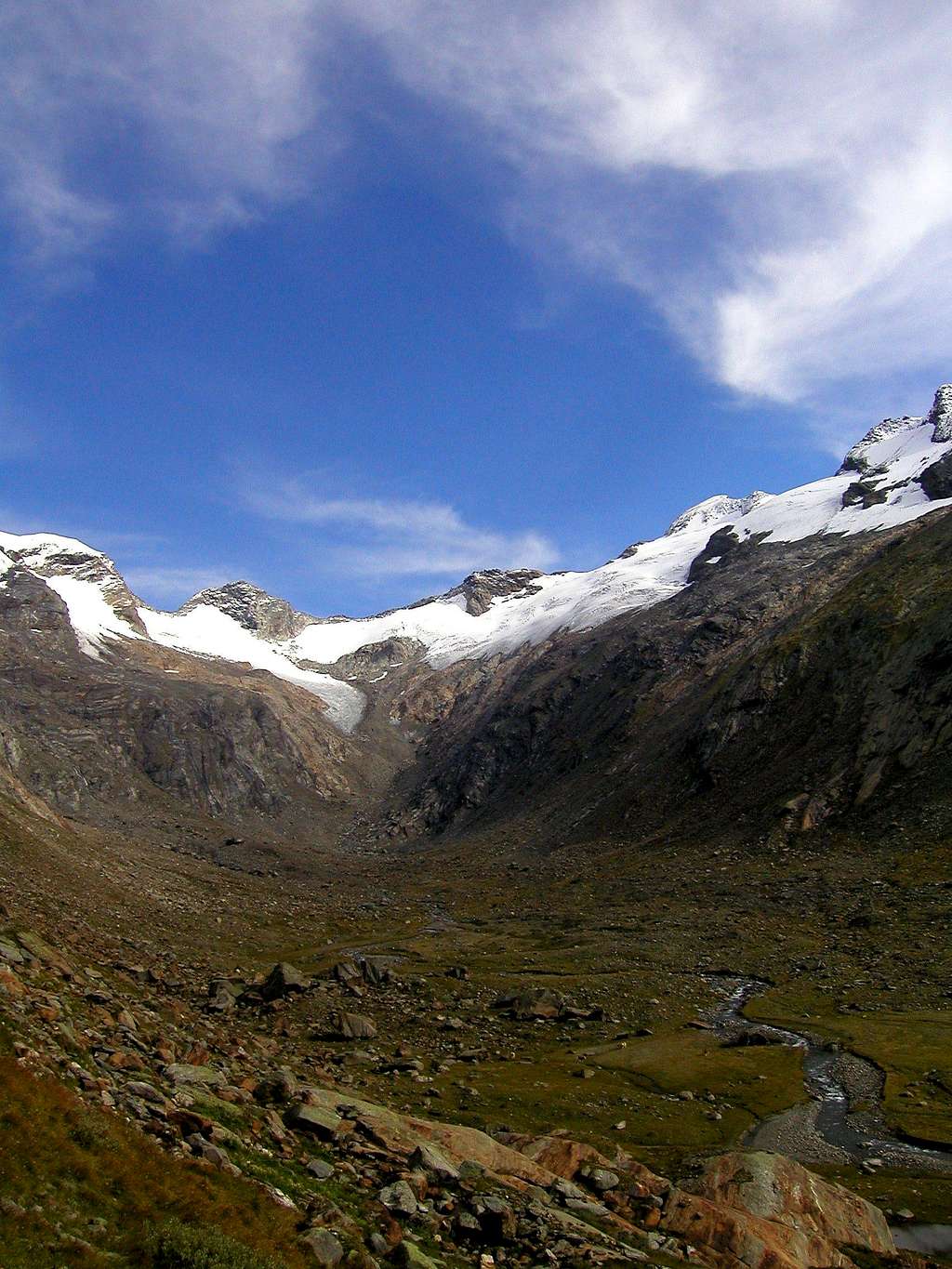 The upper partof the valley Maurertal.