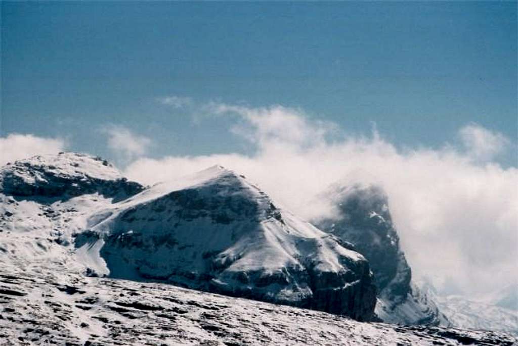 Sassongher (2625m) seen from...
