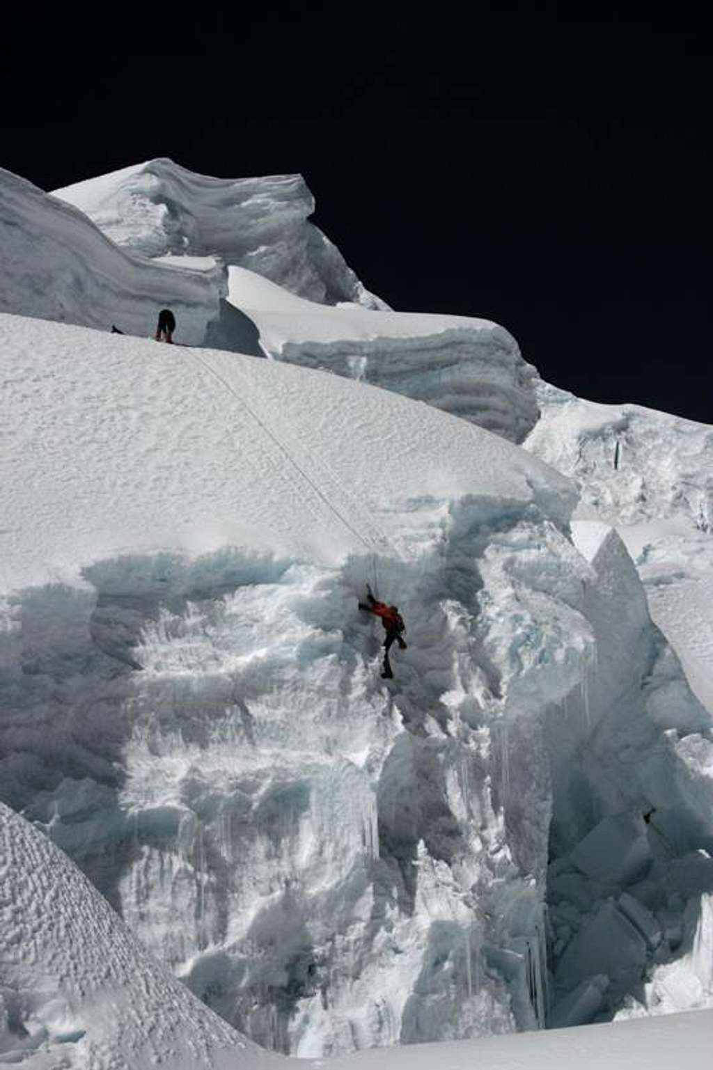Ice Climbing, Alpamayo Col