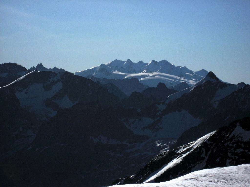 Monte Rosa Group in the distance