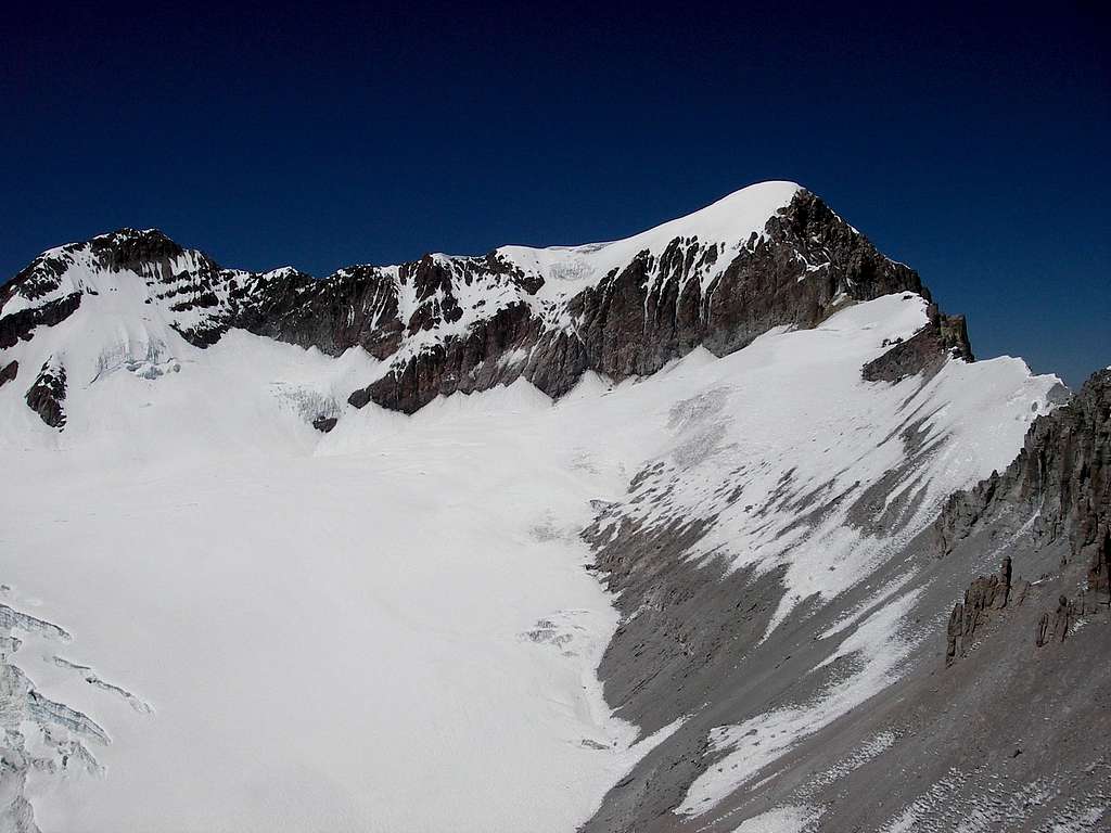 North Peak and Summit (right), Nevado Solimana