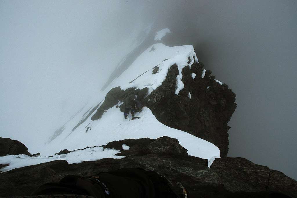 Rimpfischhorn Summit Ridge