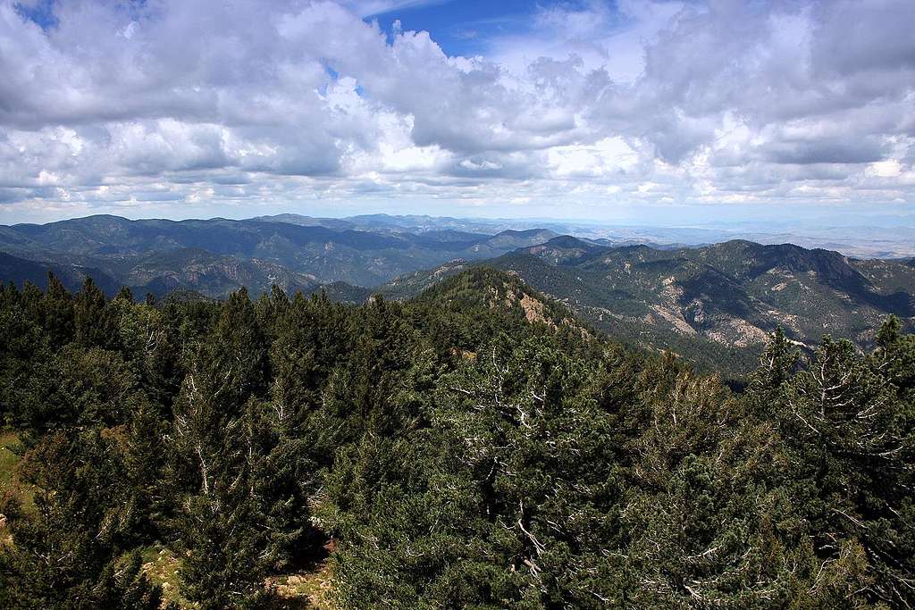 Black Range view from Hillsboro Peak