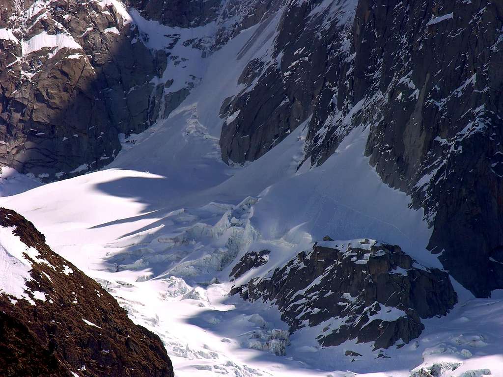 Le glacier du Nant Blanc
