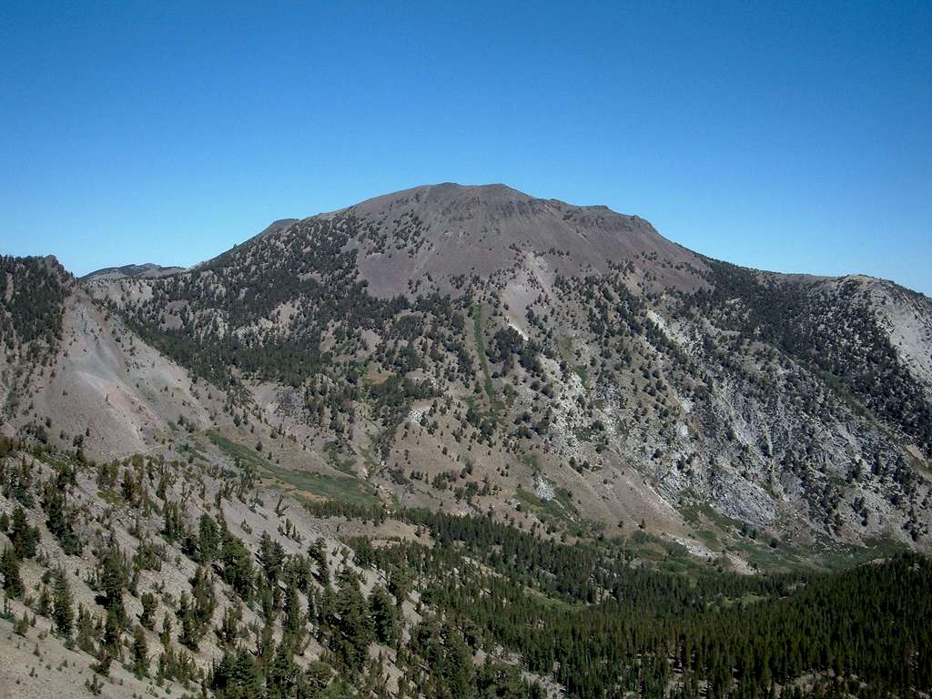 Mount Rose from the summit of Tamarack
