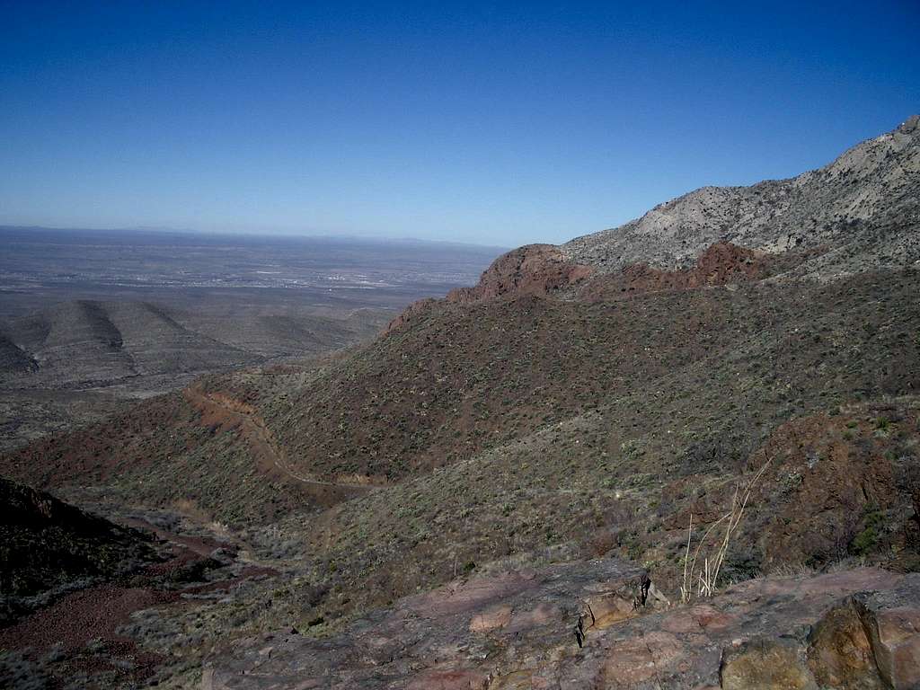 Trail to Franklin Mountain (North)