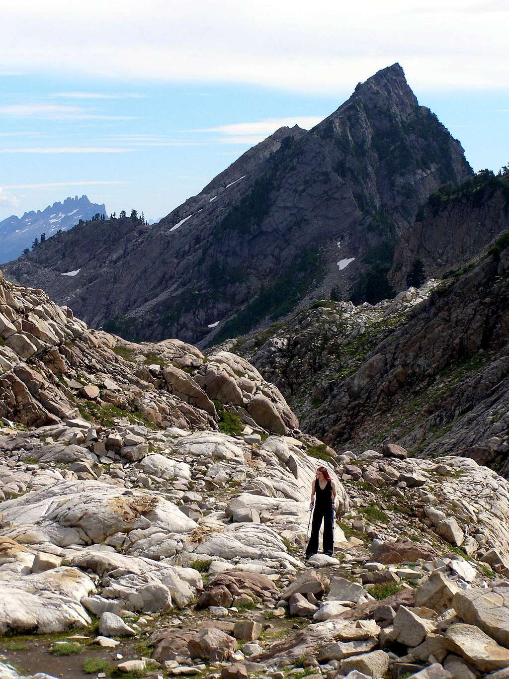 Sheep Gap from Gothic Basin