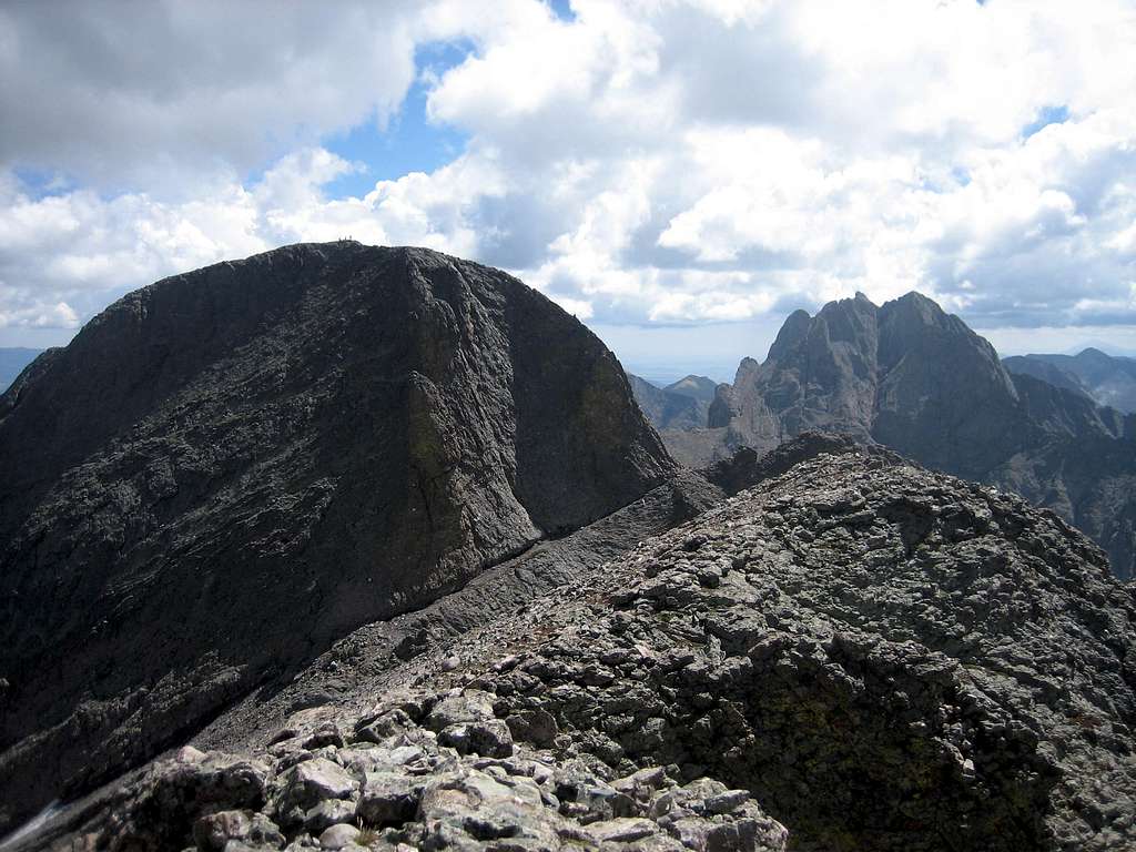 View of Kit Carson and Crestone Peak