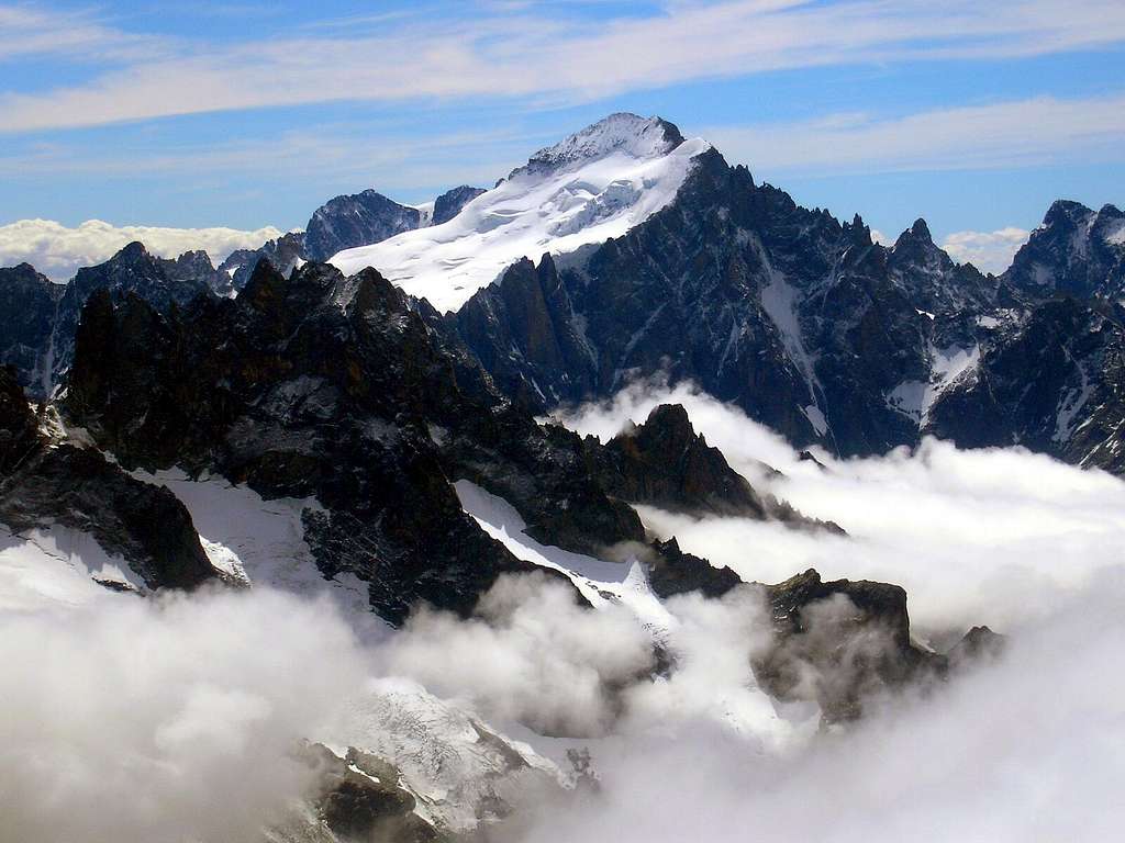 View across Ecrins