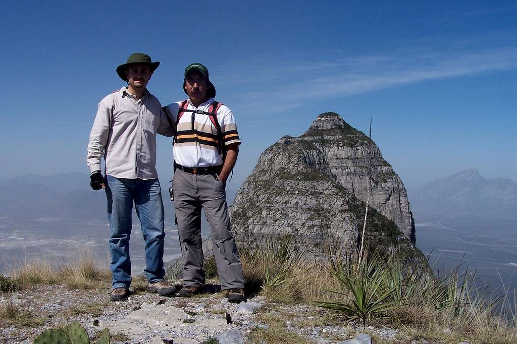 Pico Perico, in Las Mitras Hill, Monterrey, Mexico.