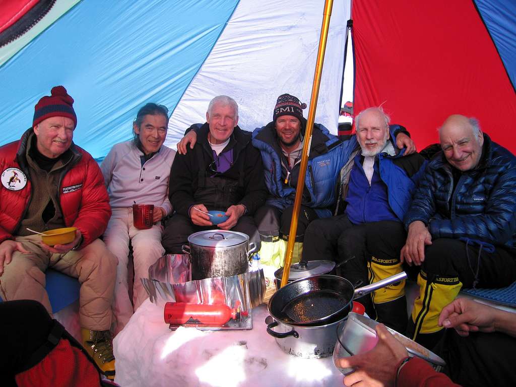 Vinson Massif first ascent team