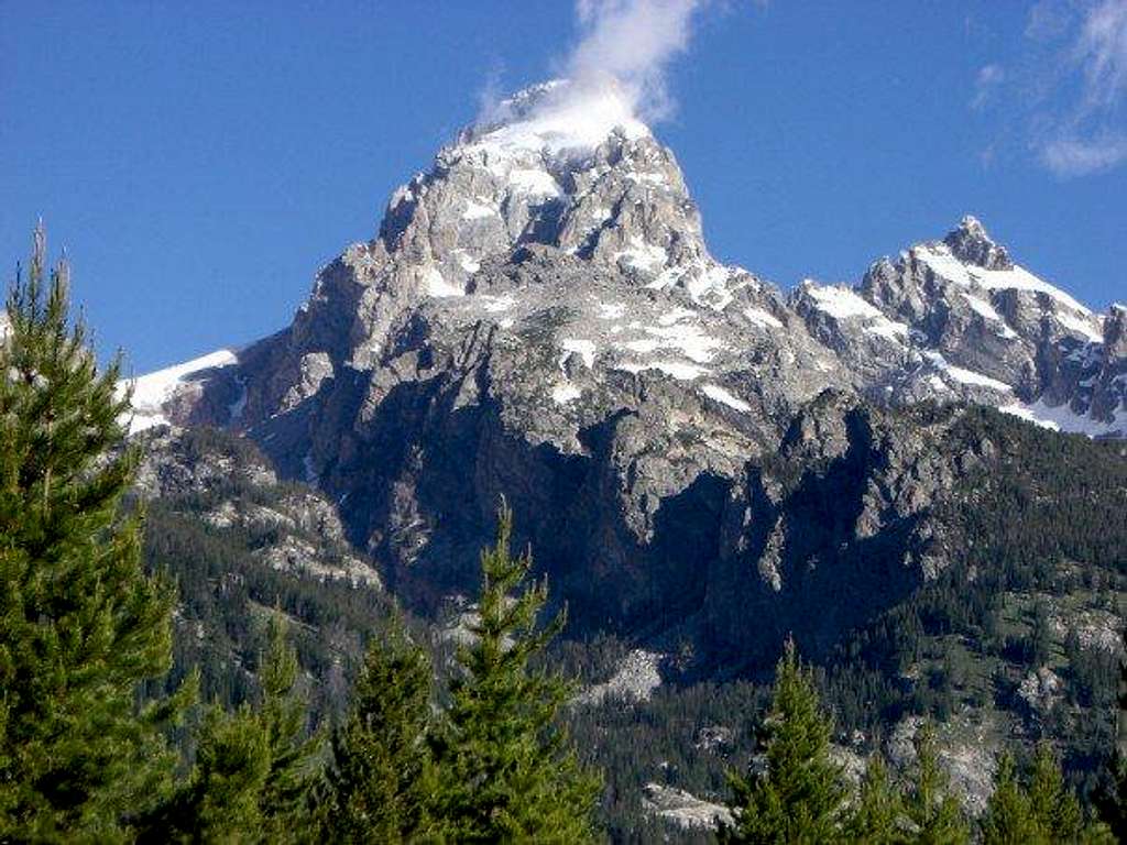 Above Taggart Lake