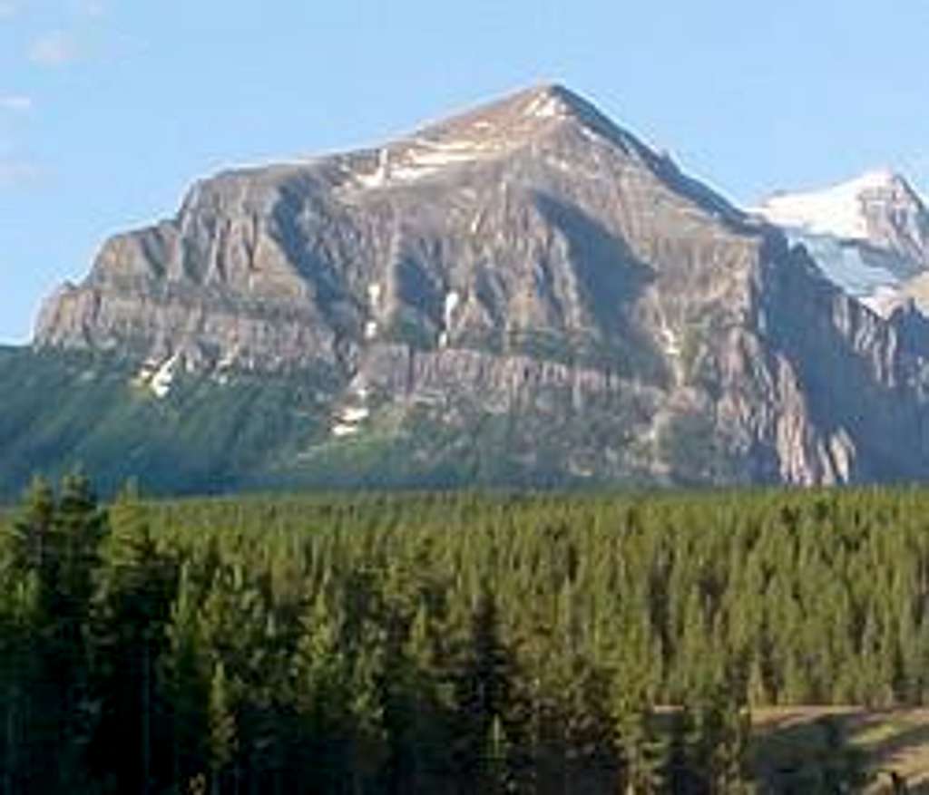 Mount Fairview in summer.